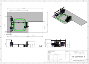 FMS CONVEYOR LAYOUT 3